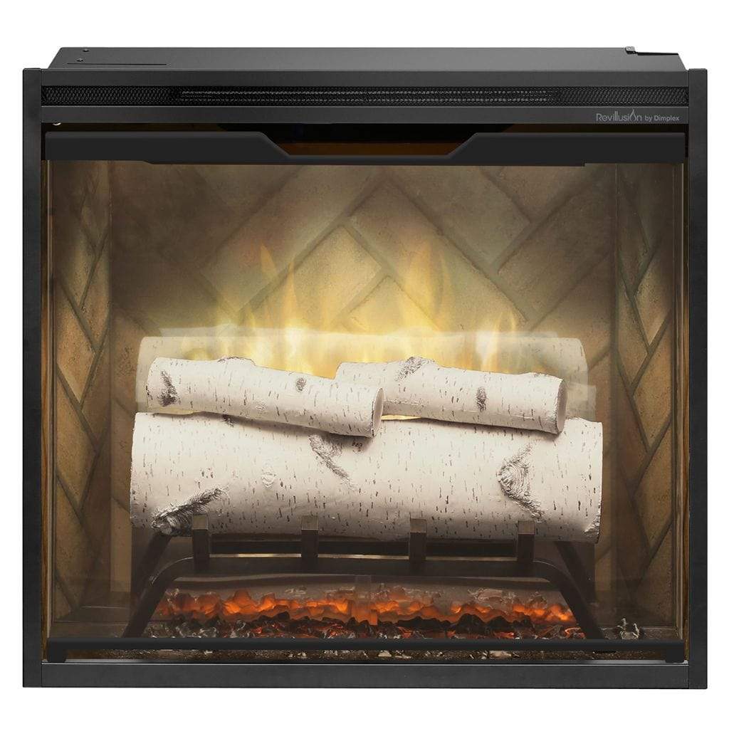 Dimplex Revillusion Herringbone 24" Built-In Electric Firebox RBF24DLX
