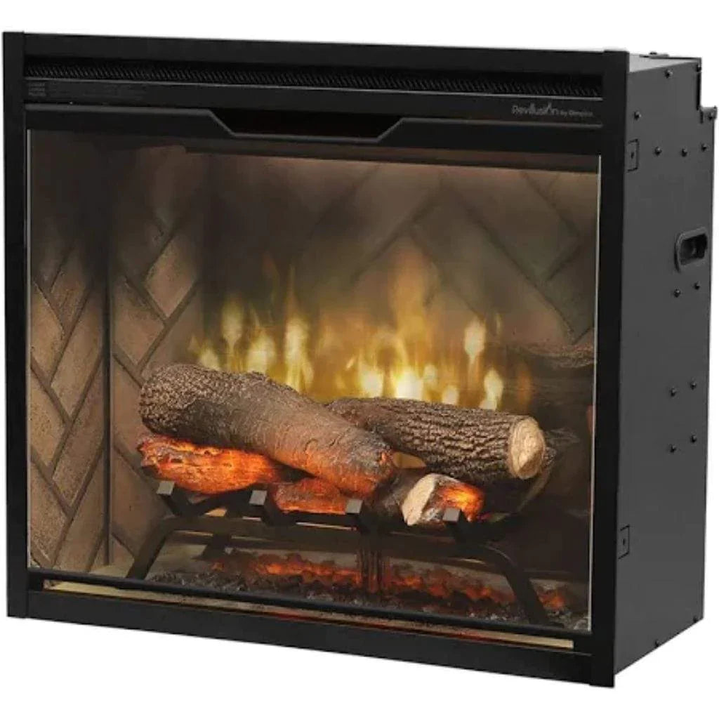 Dimplex Revillusion Herringbone 24" Built-In Electric Firebox RBF24DLX