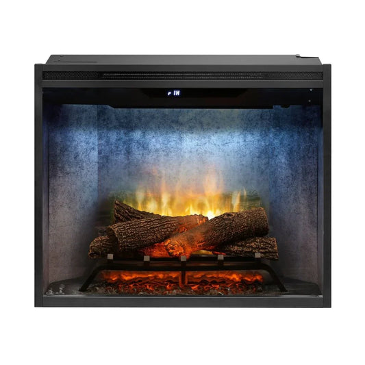 Revillusion Herringbone 42" Built-In Electric Firebox W/ Single Pane Glass & Plug Kit