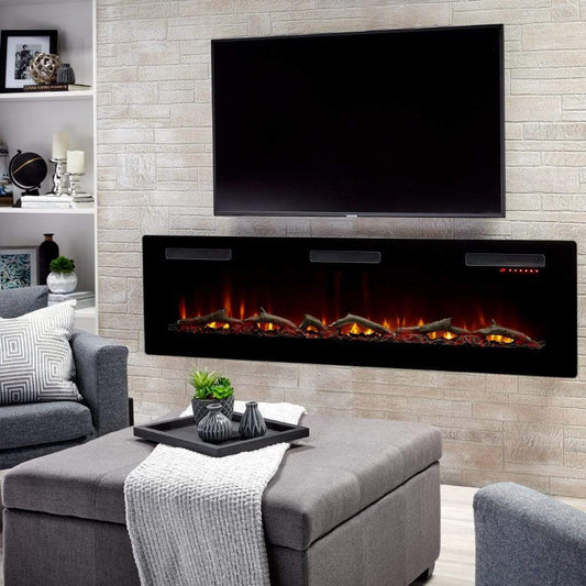 Sierra Series 72" Linear Electric Fireplace