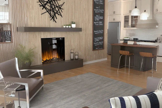 Ignite Aspire 36" Built-in Portrait Electric Fireplace