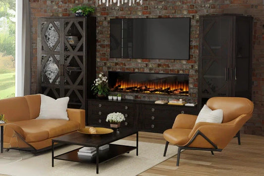 Ignite Ultra 74" Built-in Linear Electric Fireplace