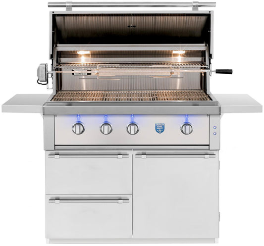 American Made Grills Estate Freestanding Grill Outdoor Kitchen