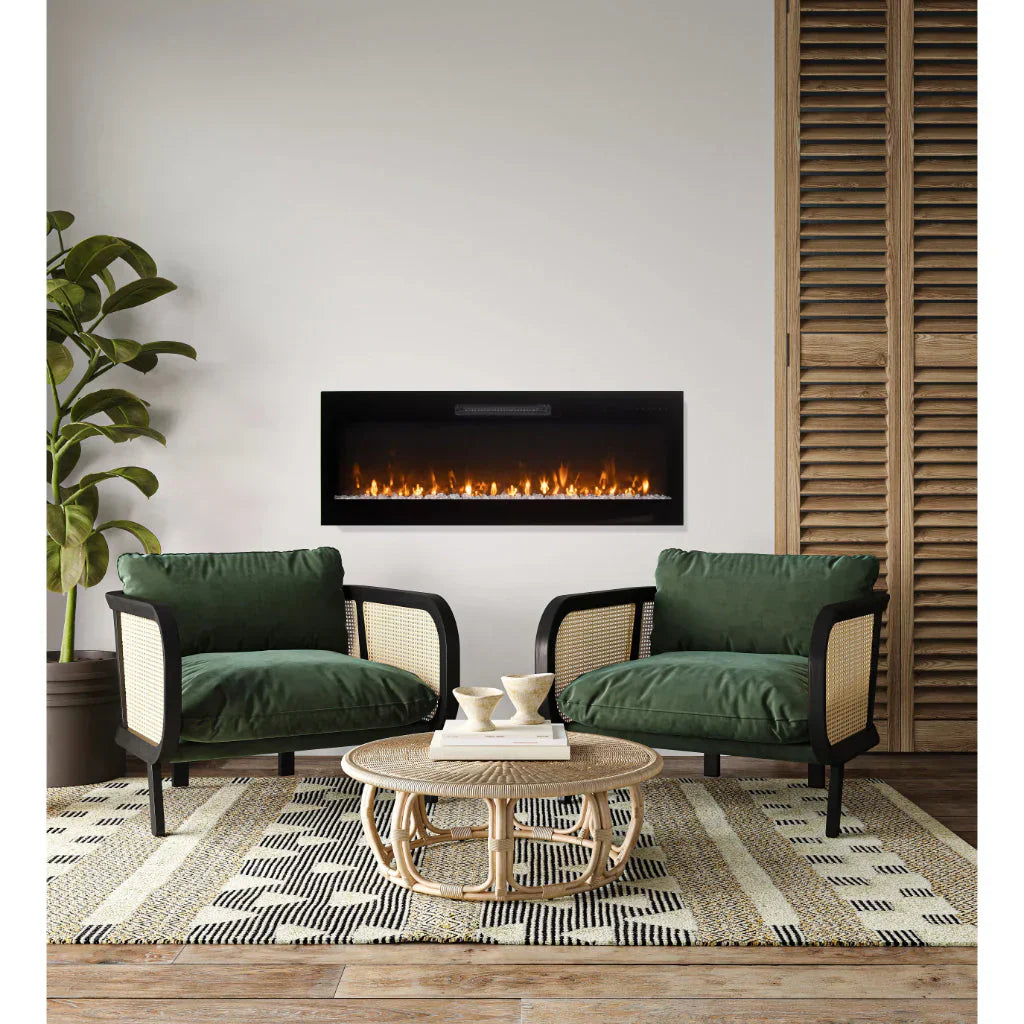 Amantii Fire & Ice Evolution 36" Linear Wall Mounted Electric Fireplace | EVO3620
