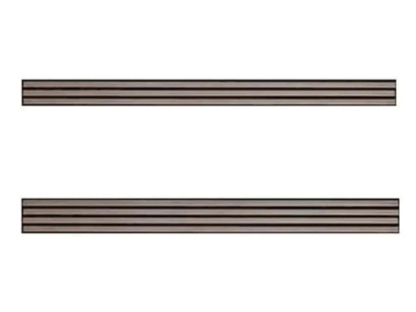 Louvers, Hammered Pewter, Slat