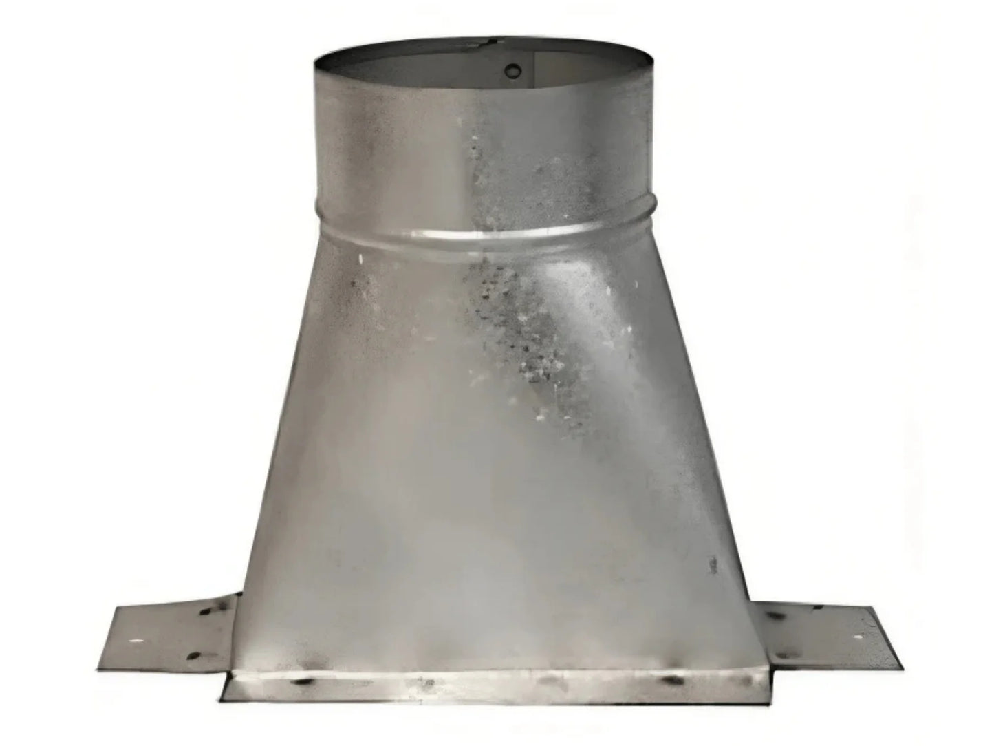 Empire Heater Oval-to-Round Flue Adapter Kit with Double Wall