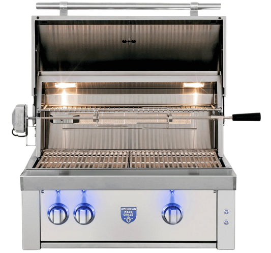 American Made Grills Estate Freedom 30 Inch Built-In Gas Grill