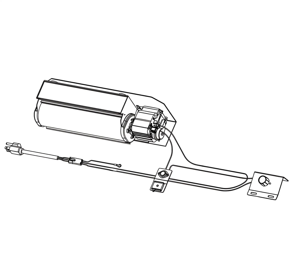 Superior Blower Kit, Variable Speed, Heat Activated for DRL4048 Gas Fireplace