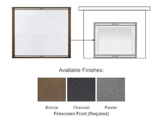 FSMQ42STNB Firescreen Front 42" New Bronze