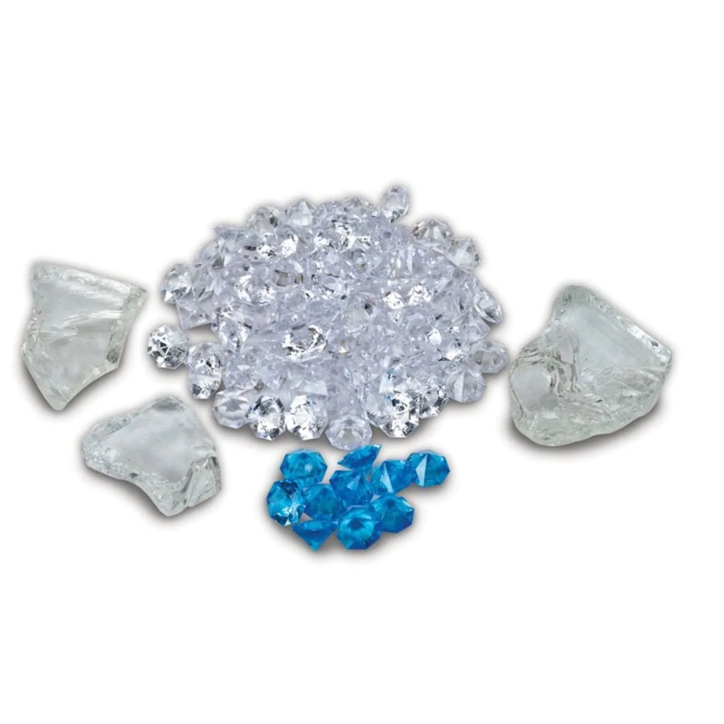 Amantii Decorative Ice Glass Media Kit | Fi-109-Diamond