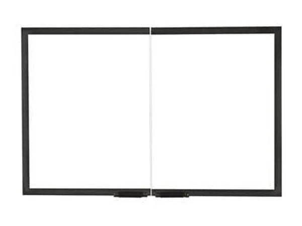 Majestic Heatilator Black Gasketed Glass Door for Accelerator 42" Heat-Circulating Wood Burning Fireplace
