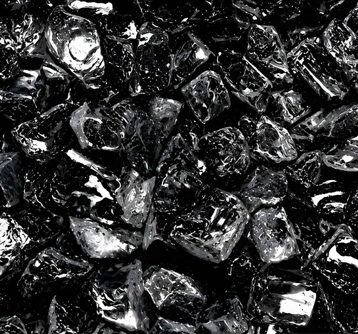 Superior 5 lb. Bag of Onyx Black Large Crushed Glass Media for VRE4636, VRE4648, VRE4660 and VRE4672 Gas Fireplaces