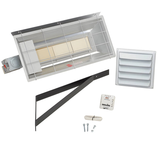 Mr. Heater 25,000 BTU Ceiling Mount Natural Gas High Intensity Radiant Workshop Heater, Job Site & Outdoor Heaters