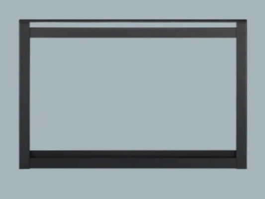 Black Inside Fit Screen Front for Jasper, Ruby and Trilliant 25" Gas Fireplace Inserts