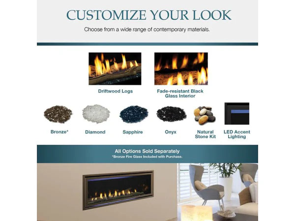 Majestic JADE32IN-B Jade 32" Direct Vent Gas Fireplace