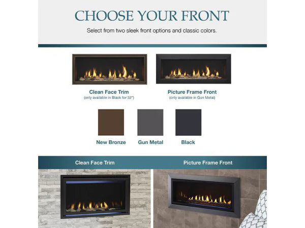 Majestic JADE32IN-B Jade 32" Direct Vent Gas Fireplace