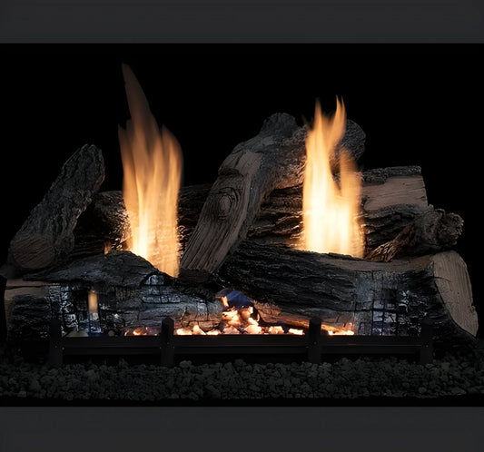 Superior Nature-Flame 24" Vent Free Log Granite Ridge Concrete