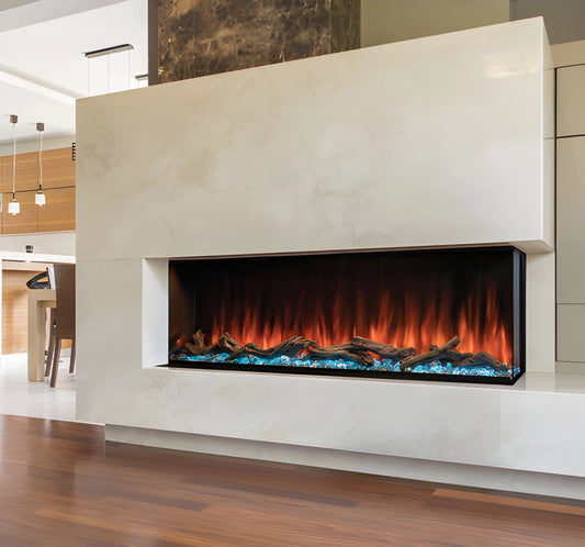 Modern Flames Landscape Pro 80" Multi-Sided Built-in Linear Electric Fireplace