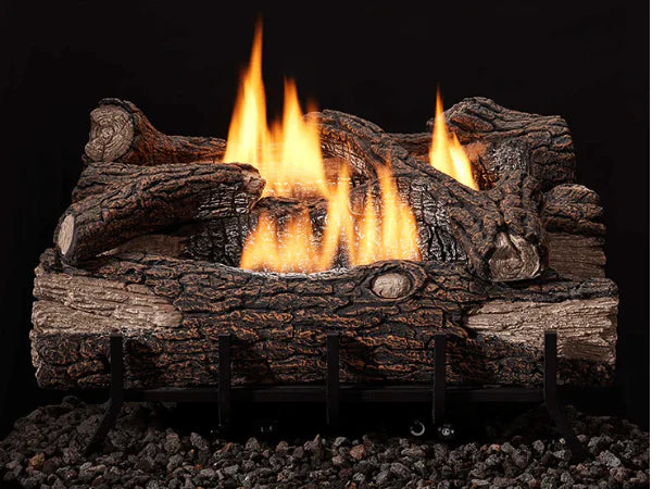 Majestic Monessen Mountain Oak 30" Gas Log Set for Lumonessen Vent Free Burner