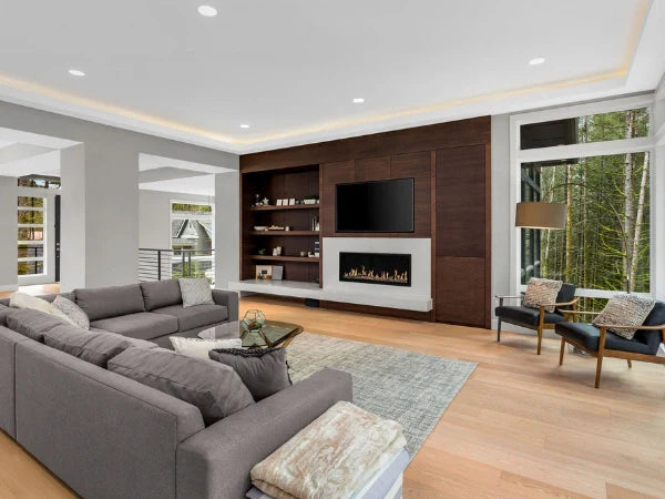Modern Flames Orion Slim 60" Heliovision Built-in/Wall Mounted Virtual Linear Electric Fireplace