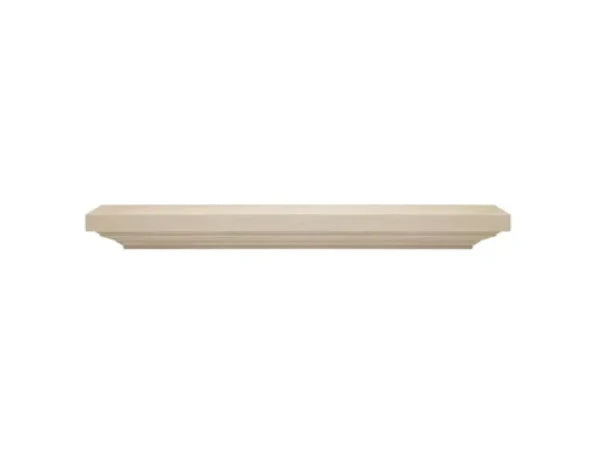 FMBRAU72 Baxter C 72" Maple Unfinished Mantel Shelf