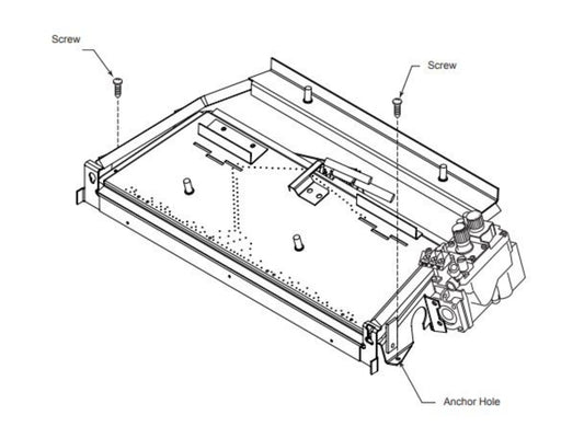 Natural Blaze 18" Natural Gas Vent Free IPI Burner with IntelliFire Plus Ignition