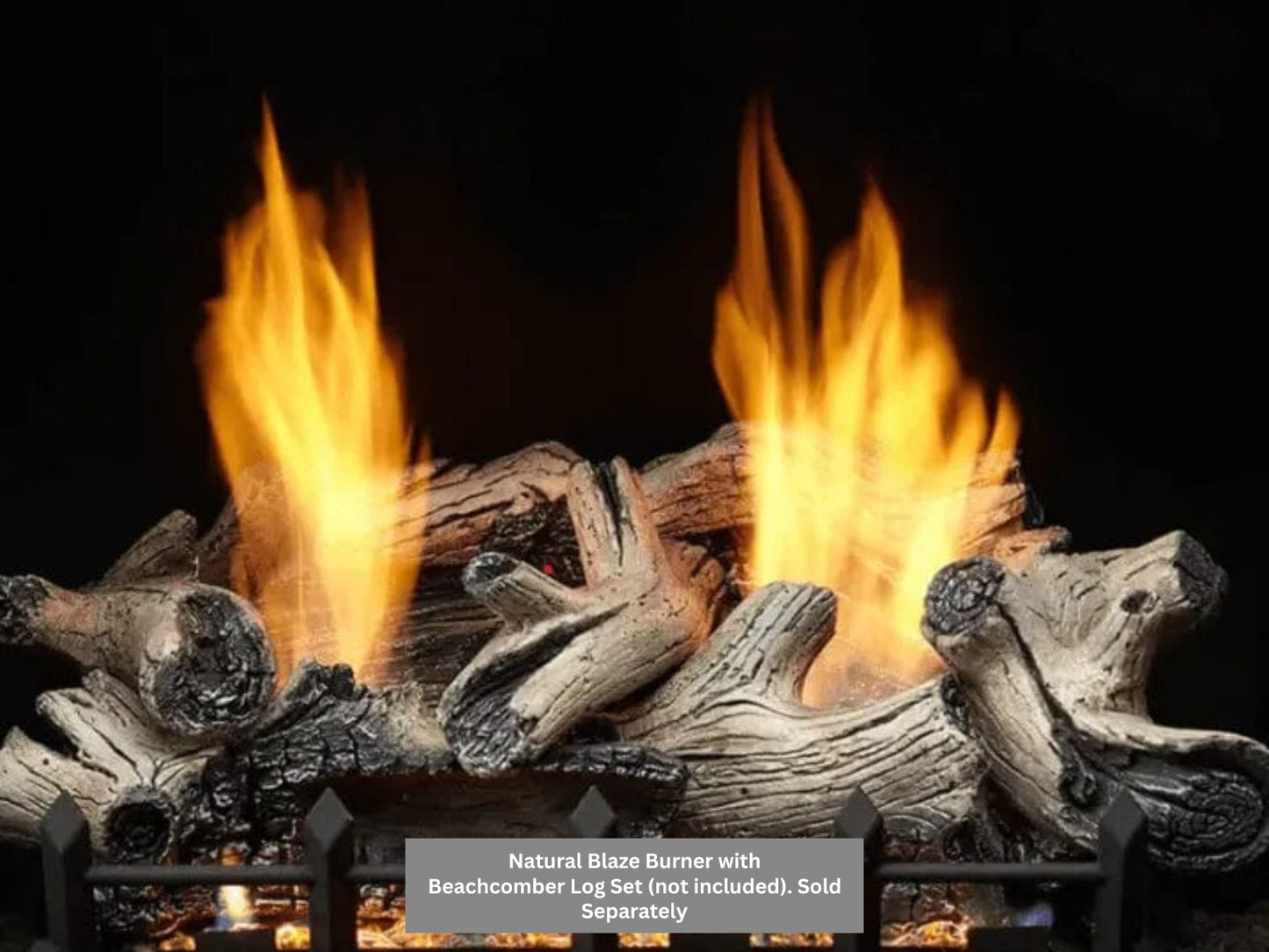 Monessen Natural Blaze 18" Natural Gas Burner Millivolt Control