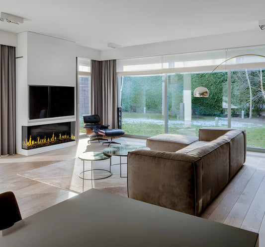 Modern Flames Orion Multi 76" Heliovision Built-in/Wall Mounted Virtual Linear Electric Fireplace
