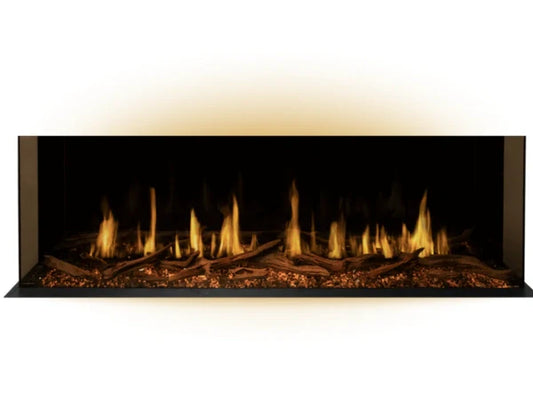 Modern Flames Orion Multi 60" Heliovision Built-in/Wall Mounted Virtual Linear Electric Fireplace