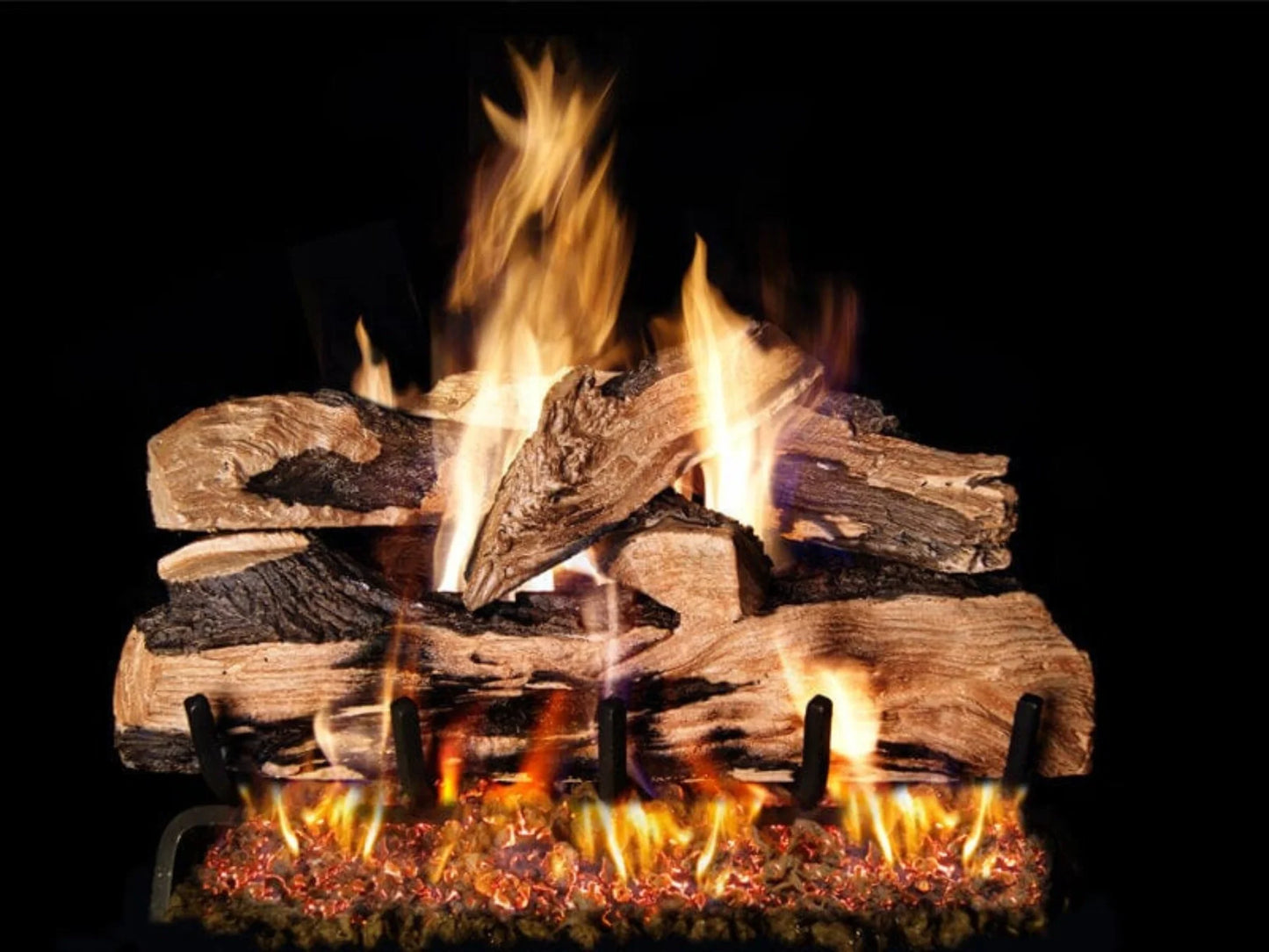 Real Fyre Split Oak Designer Plus 30" Direct Vent Gas Log Set