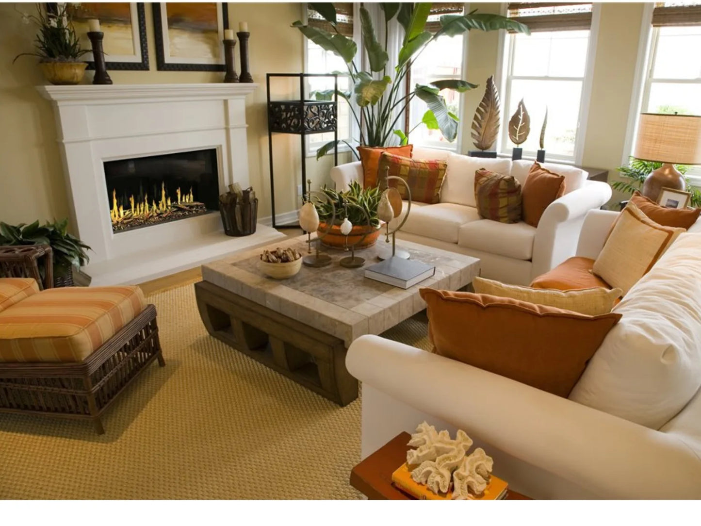 Modern Flames Orion Multi 100" Heliovision Built-in/Wall Mounted Virtual Linear Electric Fireplace