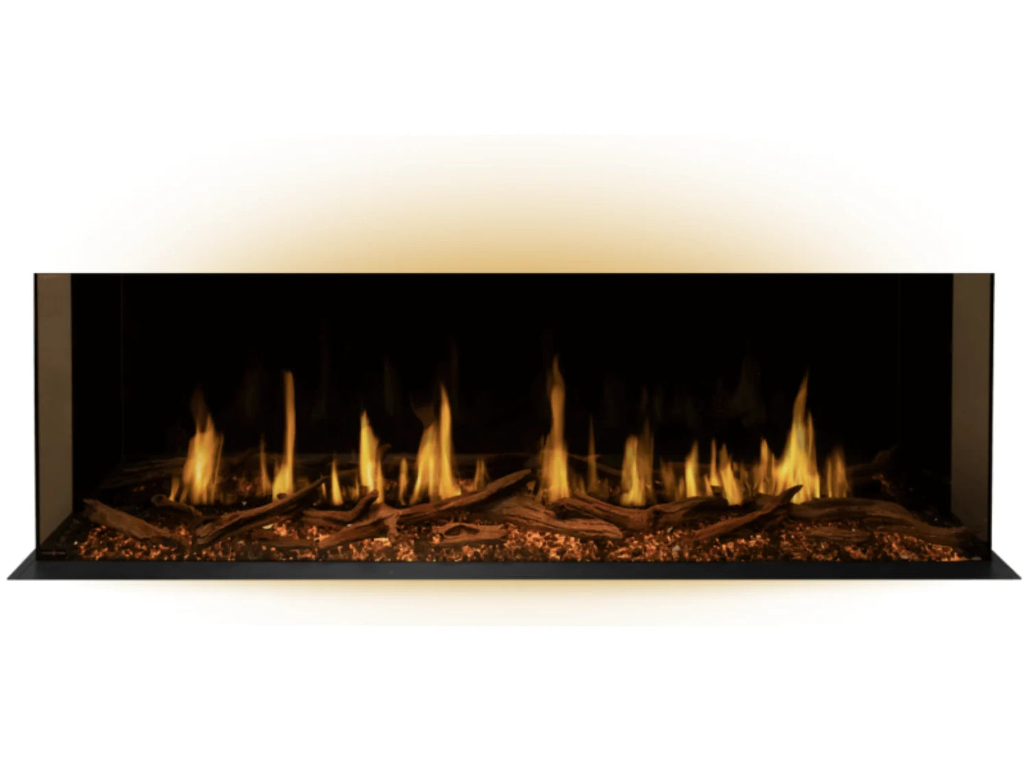 Modern Flames Orion Multi 100" Heliovision Built-in/Wall Mounted Virtual Linear Electric Fireplace