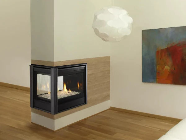 Pier 36" Traditional Multi-Sided Top/Rear Direct Vent Gas Fireplace with IntelliFire Touch Ignition System