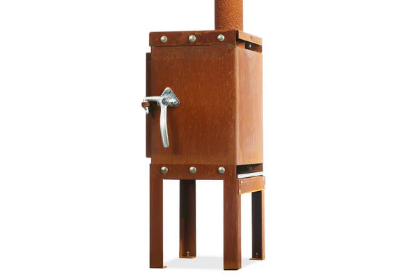 RB73 Piquia Outdoor Wood Fireplace With 4 Legs