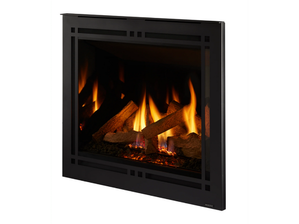 Majestic Quartz 32" Traditional Top/Rear Direct Vent Natural Gas Fireplace with IntelliFire Touch Ignition System