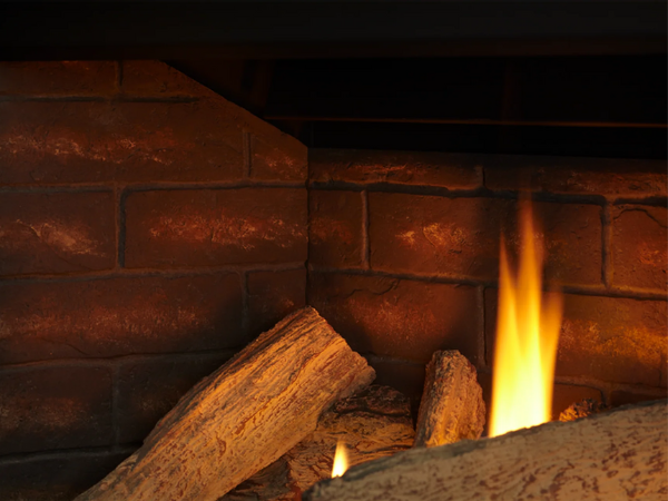 Majestic Quartz 36" Traditional Top/Rear Direct Vent Natural Gas Fireplace with IntelliFire Touch Ignition System