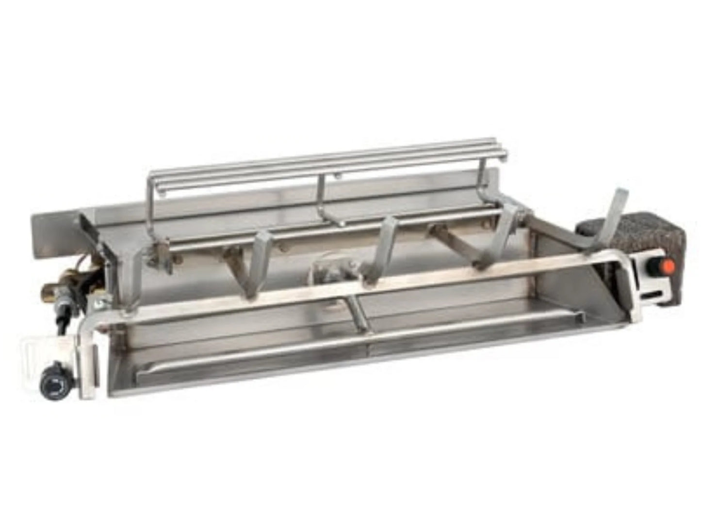 Real Fyre G52 Premier 18/20" Vented Stainless Steel Propane Gas Outdoor Burner w/ Manual Valve and Standing Pilot