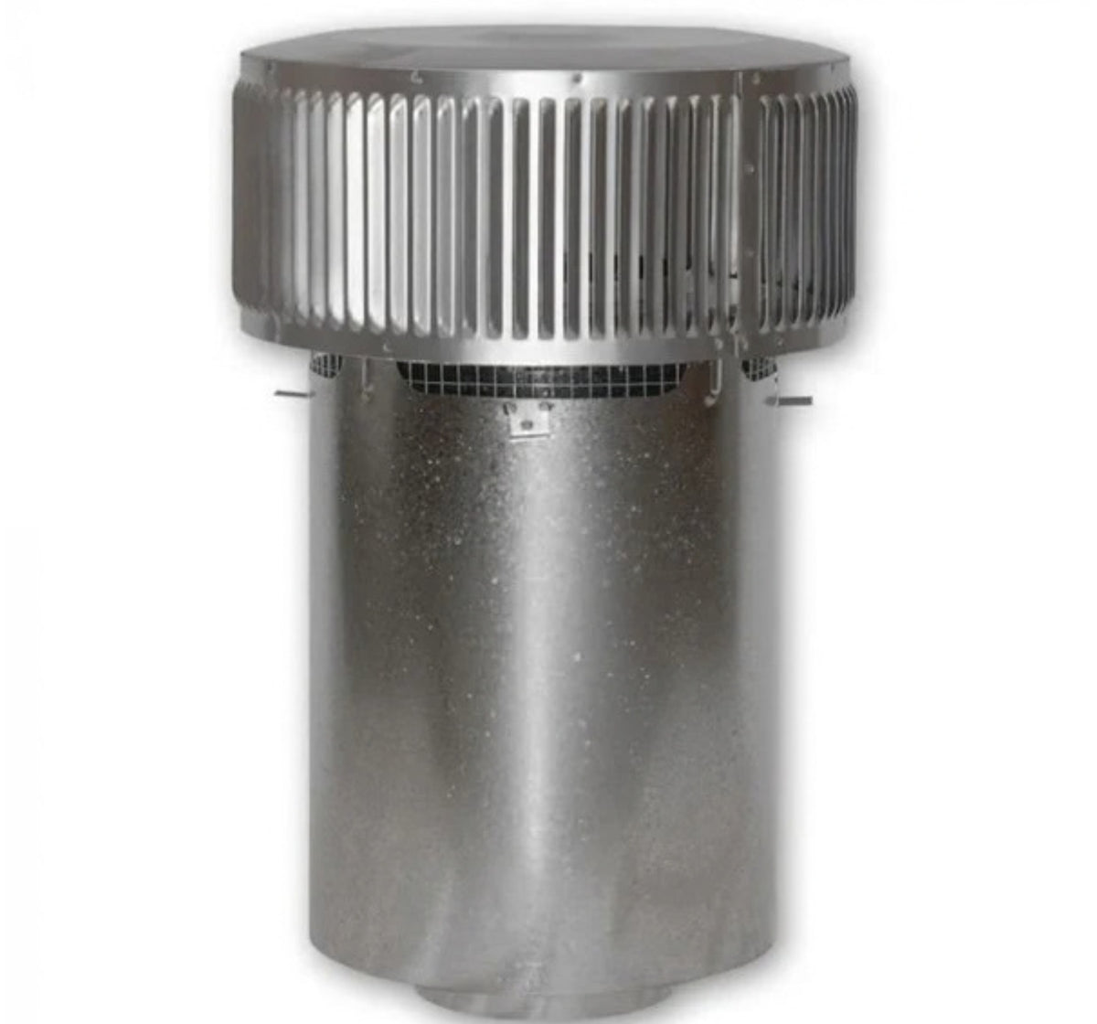 Superior Round Top-Termination Cap With Slip Section and Louvers for 8" Wood Burning Chimney