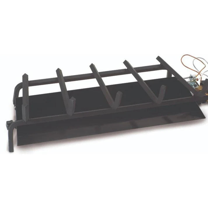 Charred Rugged Split Oak Gas Log Set