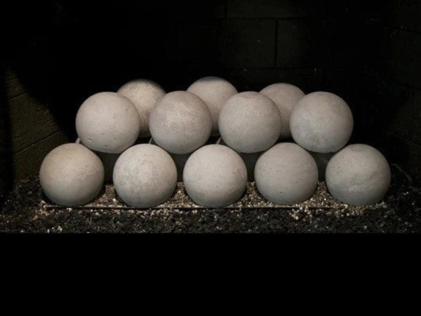 Real Fyre 30" 5″ Graystone Fyre Spheres