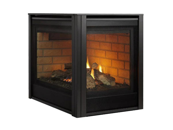 Majestic Right Corner 36" Traditional Direct Vent Natural Gas Fireplace with IntelliFire Touch Ignition System