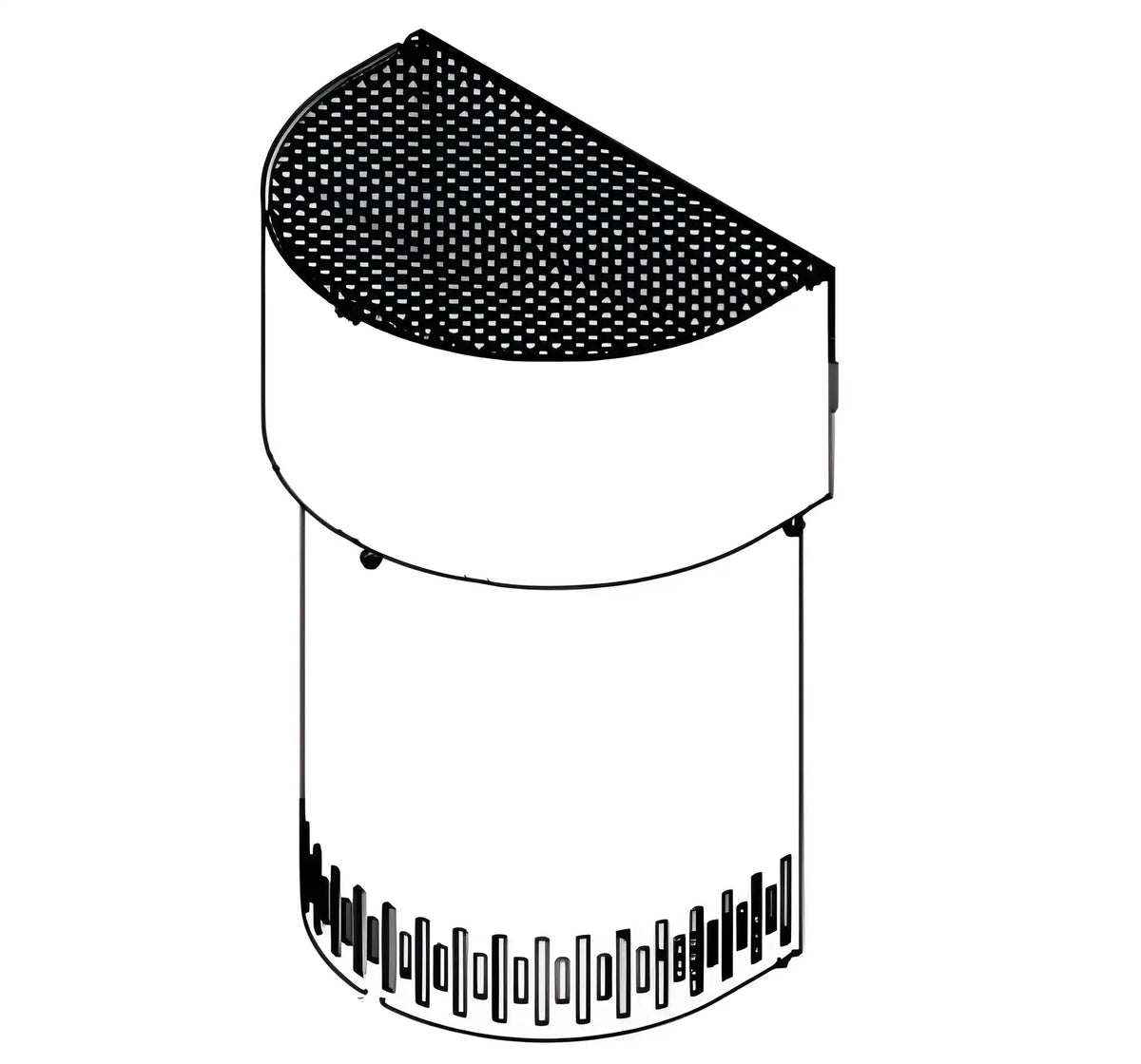 Superior Shroud Kit, Horizontal Termination for Secure Vent 4.5/7.5 Vent System
