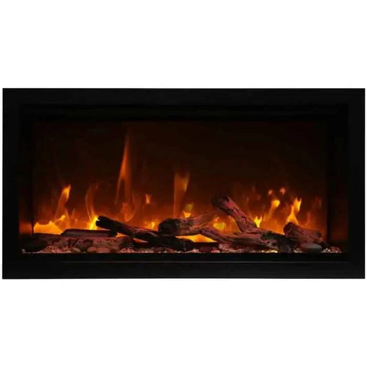 Symmetry Xtra Tall 100" Indoor Outdoor Built-In Smart Electric Fireplace