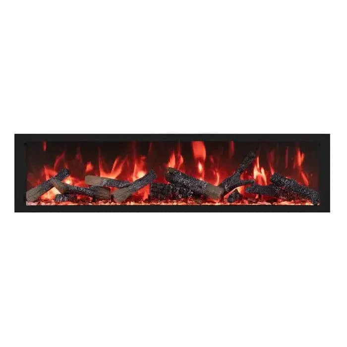 Symmetry Xtra Tall 100" Indoor Outdoor Built-In Smart Electric Fireplace