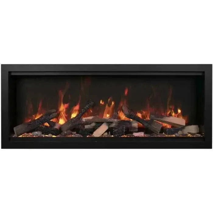 Symmetry Xtra Tall 100" Indoor Outdoor Built-In Smart Electric Fireplace