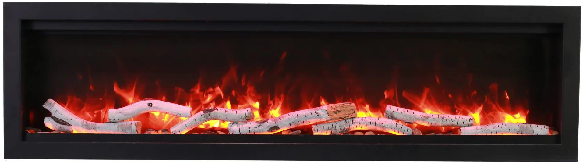 Symmetry Bespoke 50" Indoor Outdoor Built-In Smart Electric Fireplace