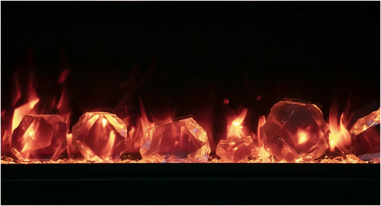 Amantii Symmetry Lumina 60" Indoor Outdoor Built-In Smart Electric Fireplace | SYM-60-LUMINA