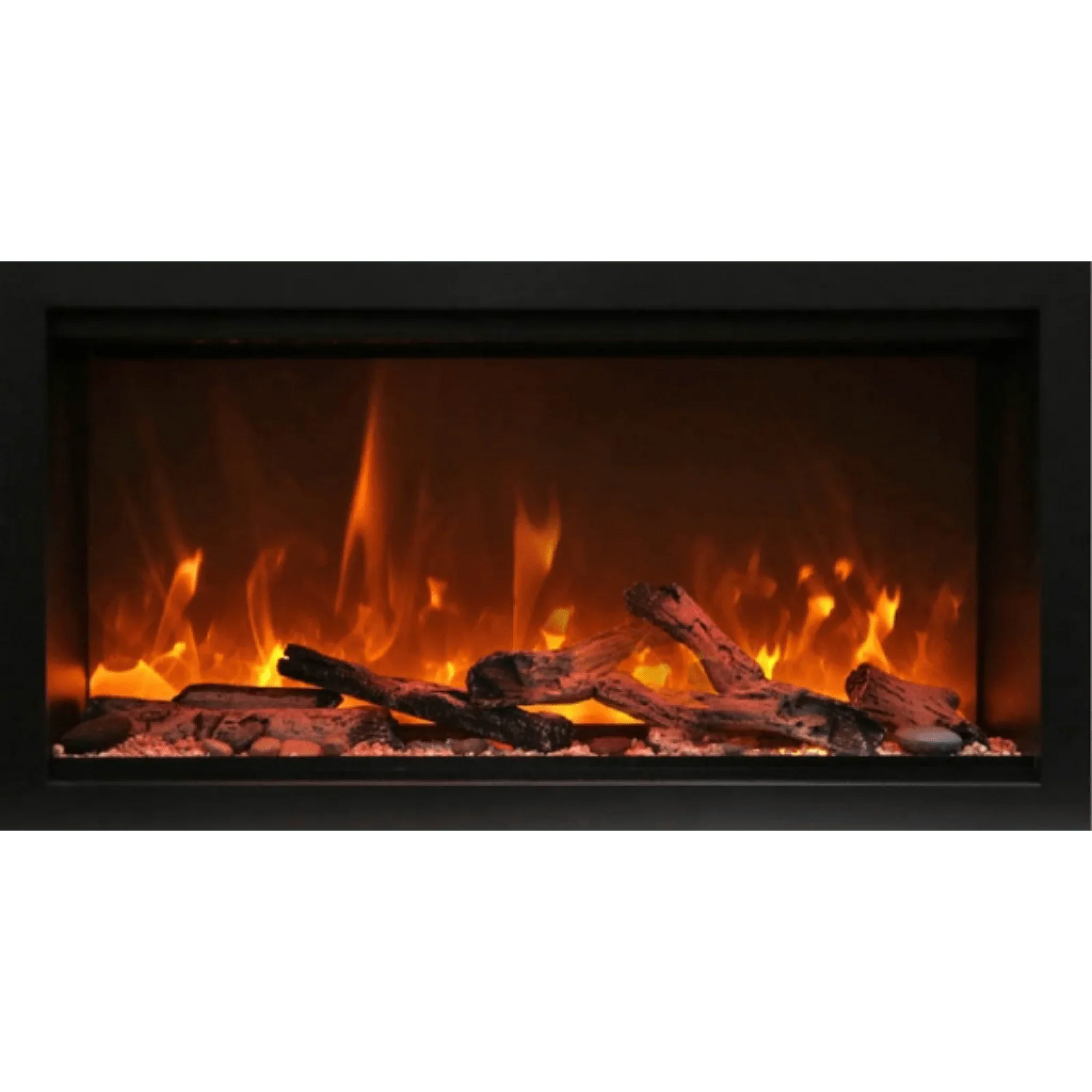 Symmetry Xtra Tall 74" Indoor Outdoor Built-In Smart Electric Fireplace