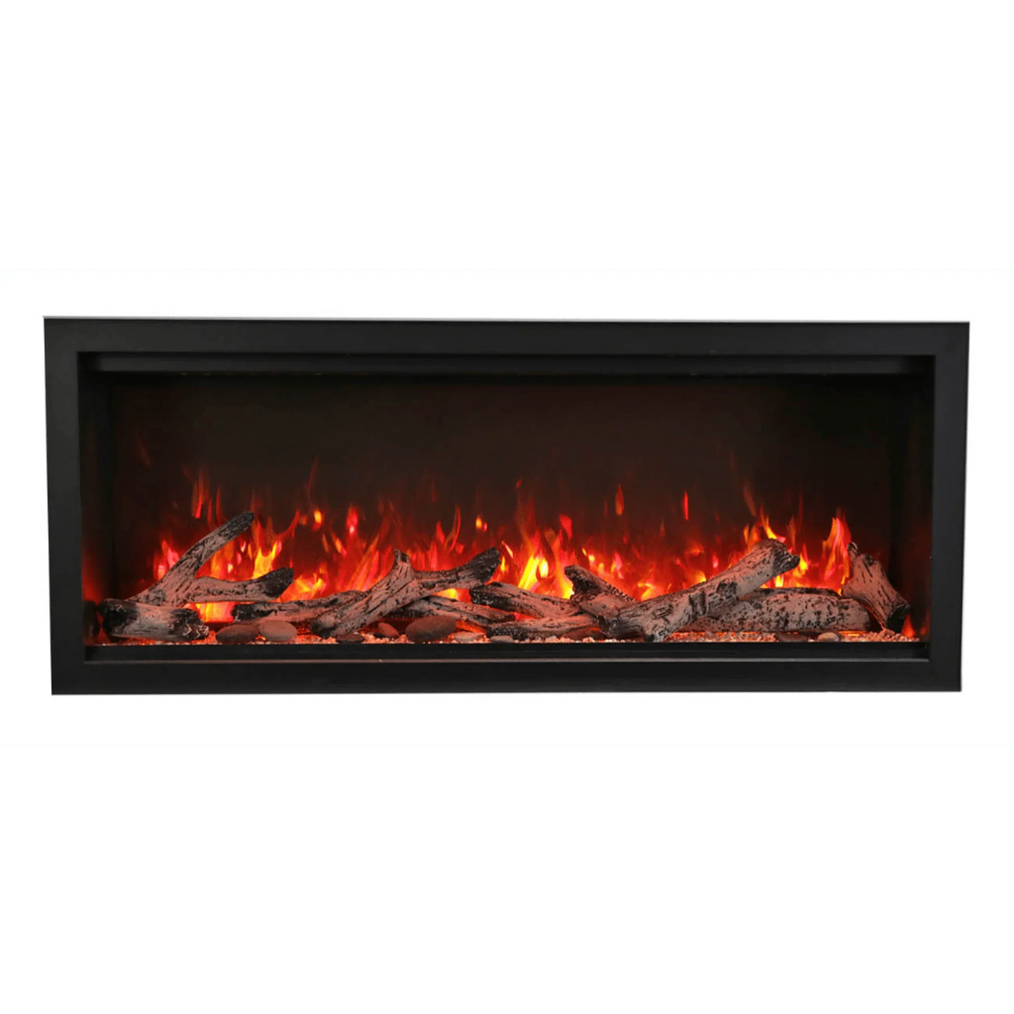 Amantii Symmetry Xtra Tall 50" Indoor Outdoor Built-In Smart Electric Fireplace | SYM-50-XT