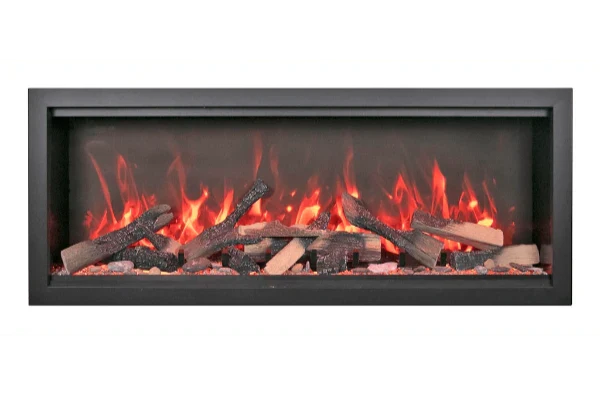 Symmetry Extra Tall Bespoke 50" Indoor Outdoor Built-In Smart Electric Fireplace